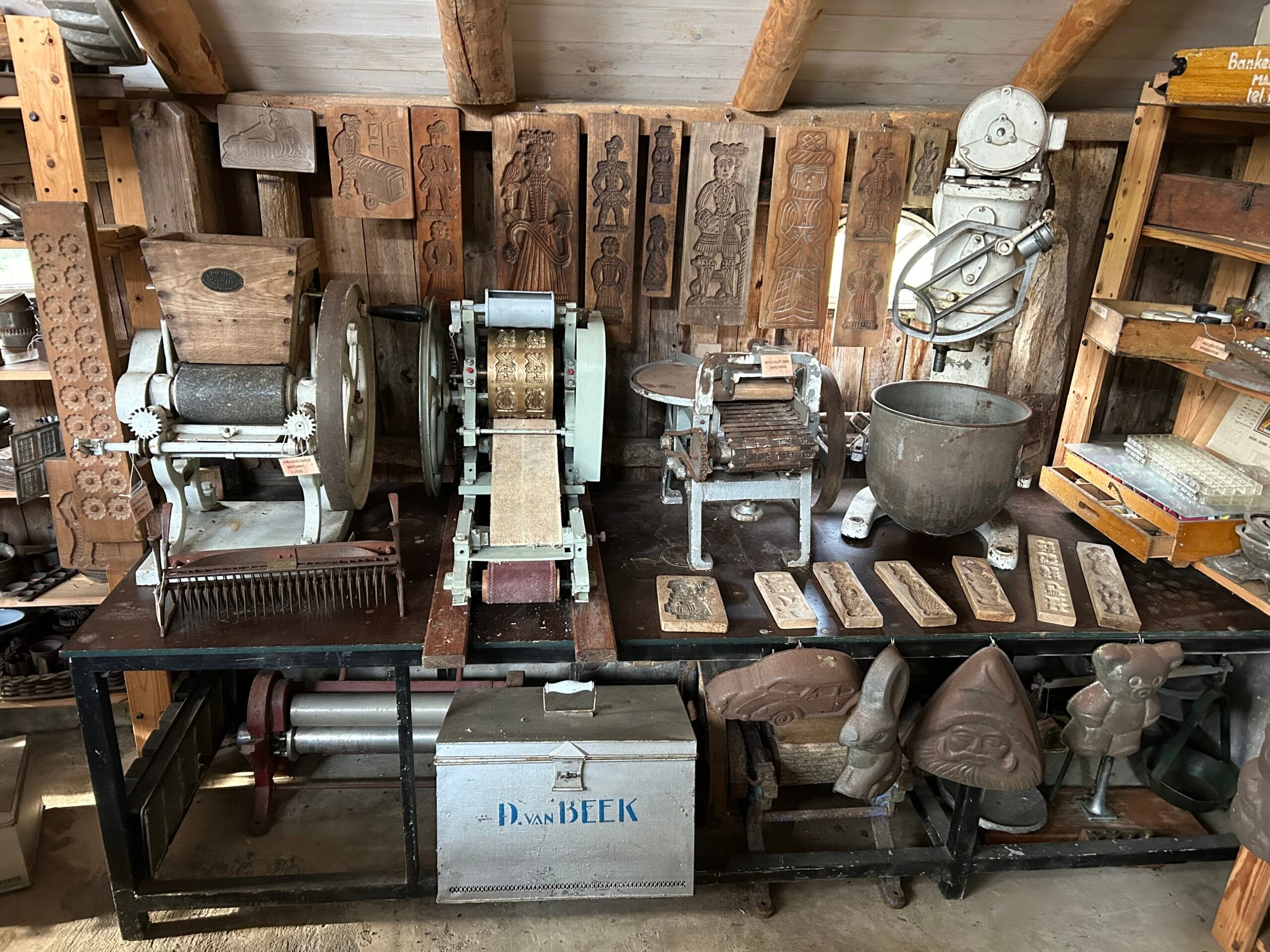 oude machines van weleer.